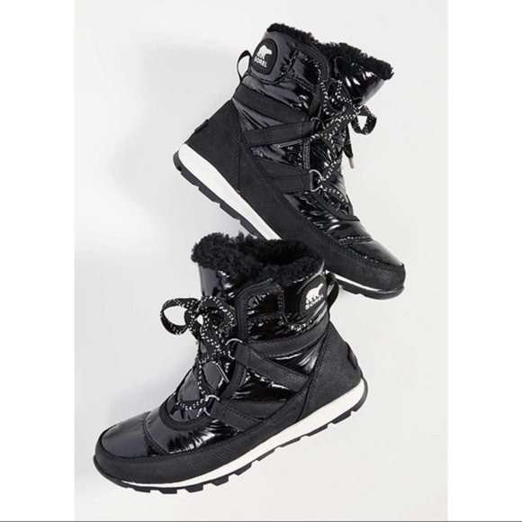 Sorel Shoes Nwob Womens Whitney Short Lace Patent Boots Poshmark